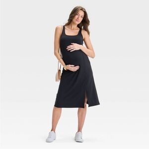 Isabel Maternity by Ingrid & Isabel Black Dress